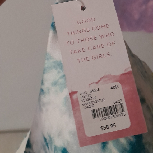 Cacique... Invisible Backsmoother Lightly Lined Balconette Bra, 40H - Picture 9 of 11